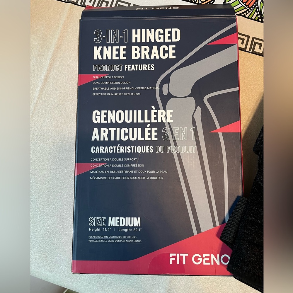 3-in-1 Hinged Knee Brace
